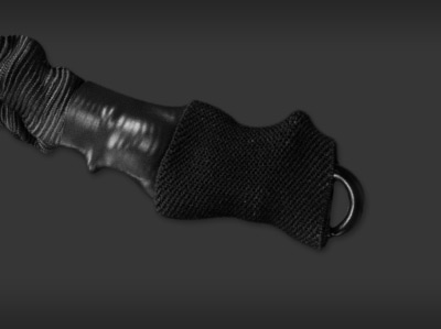 Powder-coated steel hardware and metal trigger snap Powder-coated steel hardware and metal trigger snap
