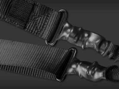 Double reinforced hog-ring clips Double reinforced hog-ring clips